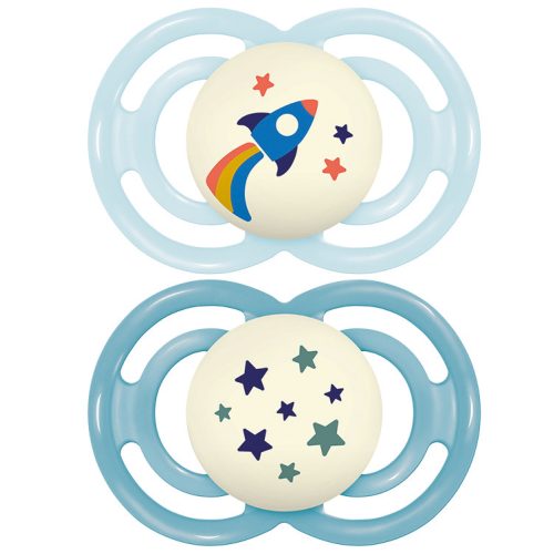 2 sucettes Perfect nuit MULTICOLORE MAM
