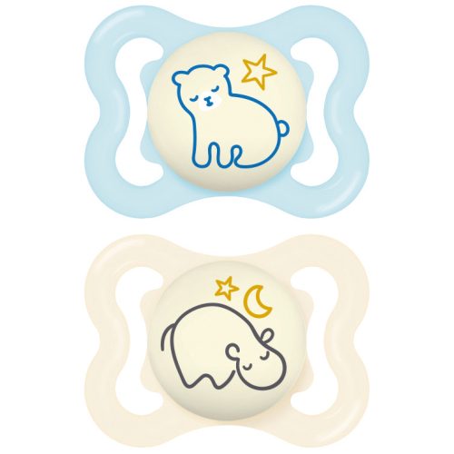 2 sucettes Supreme nuit MULTICOLORE MAM