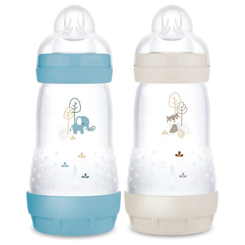 2 biberons anti-coliques Easy Start BLEU MAM