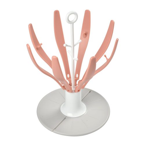 Egoutte-biberons pliable Flower Rose