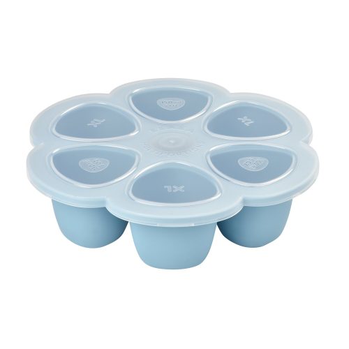 Moule multiportions silicone 6X150ml Bleu