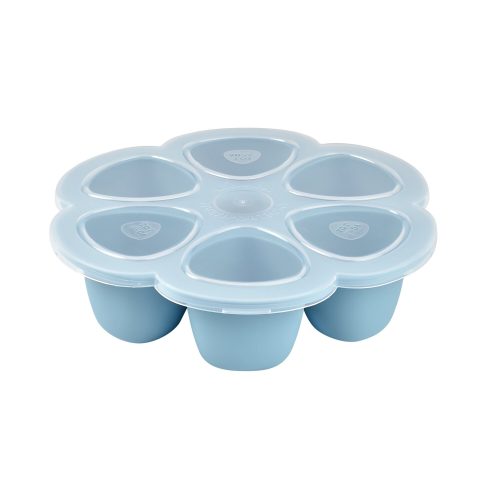Moule multiportions silicone 6X90ml Bleu