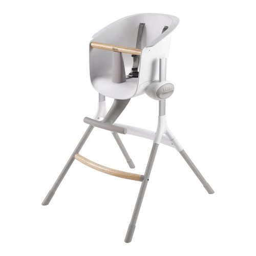 Chaise haute évolutive Up and Down® Blanc/Gris
