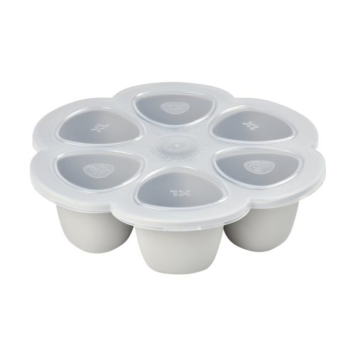 Moule multiportions silicone 6X150ml Gris clair
