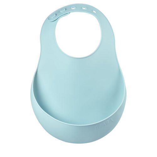Bavoir silicone Bleu clair