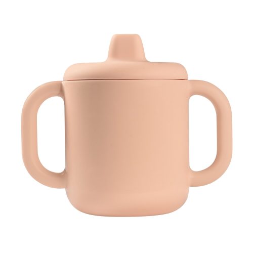 Tasse d'apprentissage silicone Rose