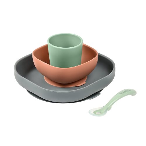 Coffret repas silicone Minéral