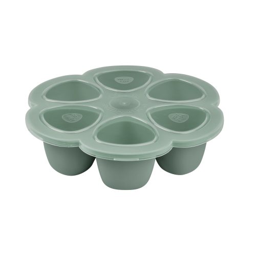 Moule multiportions silicone 6X90ml Vert sauge