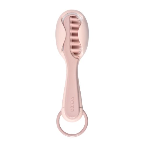 Peigne et brosse Vieux rose