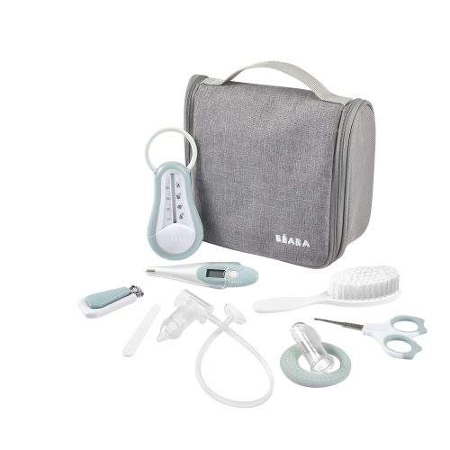 Trousse de toilette nomade Bleu vert