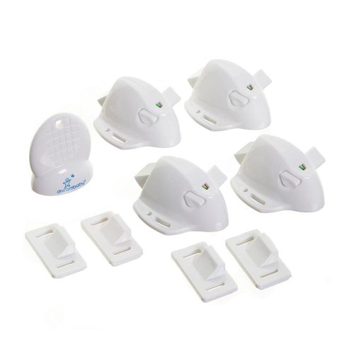 Mag lock® adhésif - 2 verrous + 1 clé BLANC Dreambaby