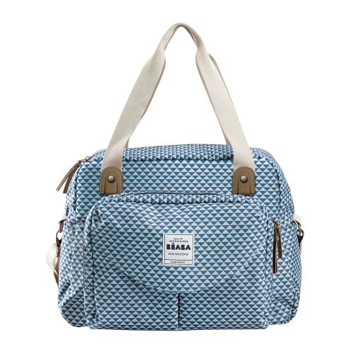 Sac à langer Genève Play print Bleu