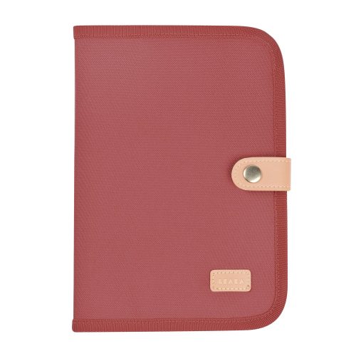 Protège carnet de santé Terracotta