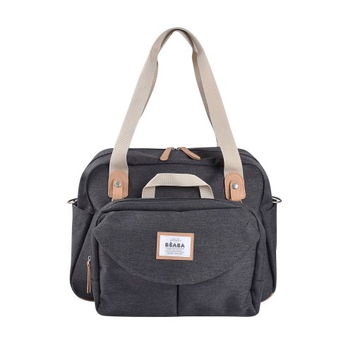 Sac à langer Genève Gris Chiné foncé