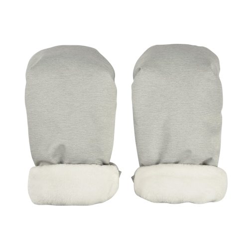 Moufles poussette Gris chiné