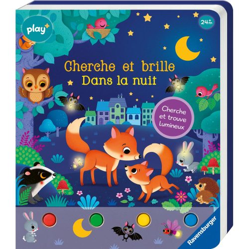 Livre Cherche et brille MULTICOLORE Play+
