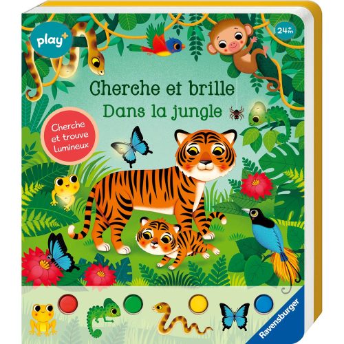 Livre Cherche et brille MULTICOLORE Play+