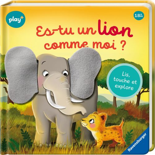 Livre Es-tu un lion comme moi ? MULTICOLORE Play+