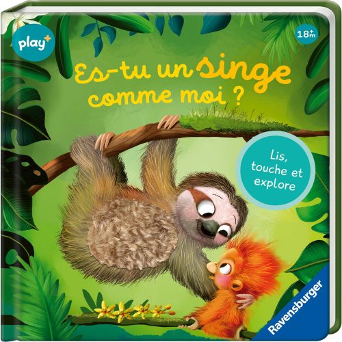 Livre Es-tu un singe comme moi? MULTICOLORE Play+