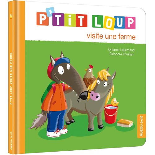 P'tit Loup visite une ferme MULTICOLORE Auzou