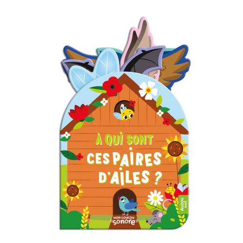 À qui sont ces paires d'ailes ? MULTICOLORE Auzou