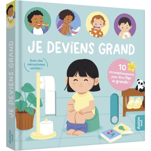 Livre Je deviens grand MULTICOLORE Auzou