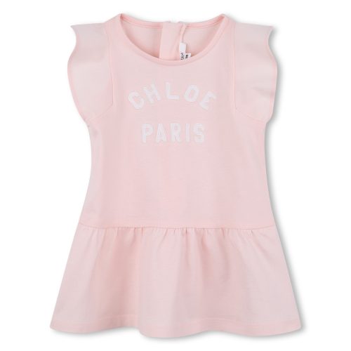 CHLOE Robe brodée à volants FILLE 18M Rose