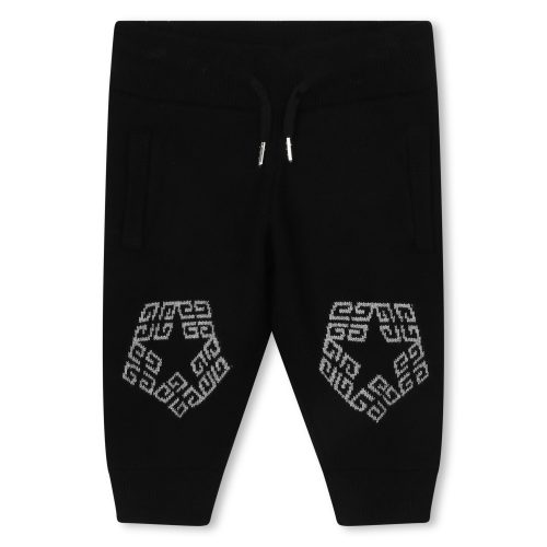 GIVENCHY Pantalon en tricot GARCON 2A Noir