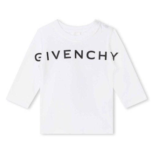 GIVENCHY T-shirt à manches longues GARCON 18M Blanc