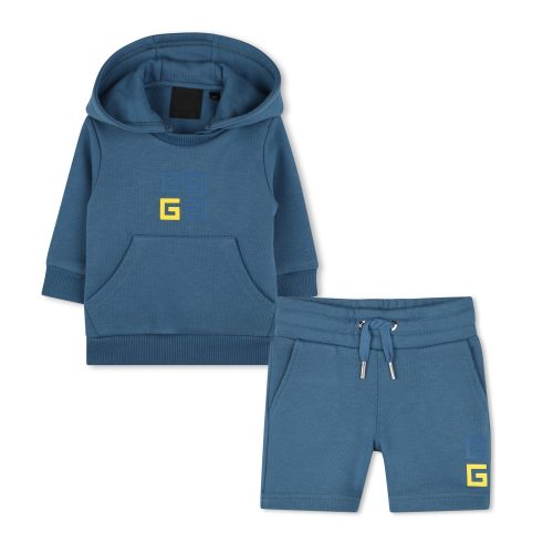 GIVENCHY Ensemble sweat-shirt et short GARCON 18M Bleu