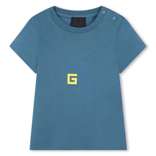 GIVENCHY T-shirt à manches courtes GARCON 18M Bleu
