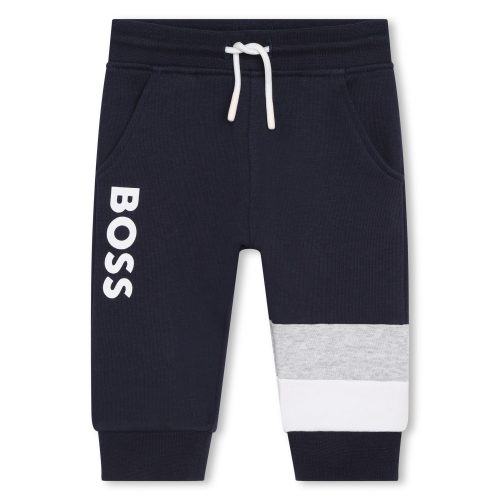 BOSS Pantalon de jogging molletonné GARCON 9M Bleu