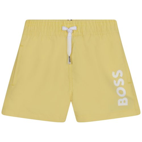 BOSS Bemuda de jogging molleton GARCON 9M Jaune