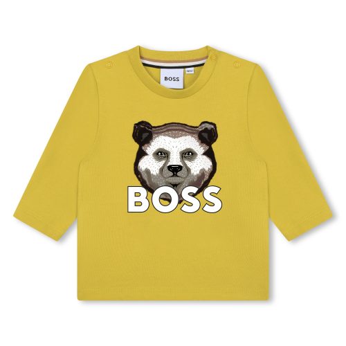 BOSS T-shirt avec imprimé GARCON 12M Vert