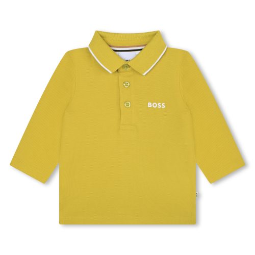 BOSS Polo GARCON 9M Vert
