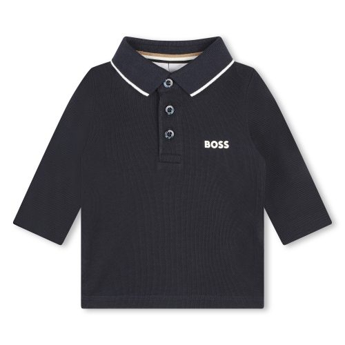 BOSS Polo GARCON 18M Bleu