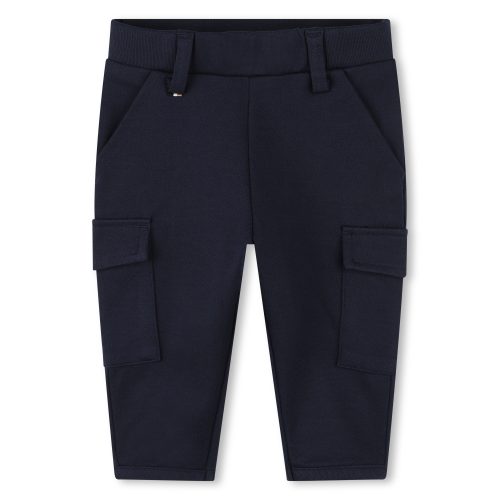 BOSS Pantalon avec poches à rabat GARCON 18M Bleu