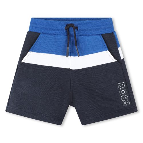 BOSS Bermuda en molleton GARCON 12M Bleu