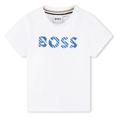 BOSS T-shirt manches courtes GARCON 9M Blanc