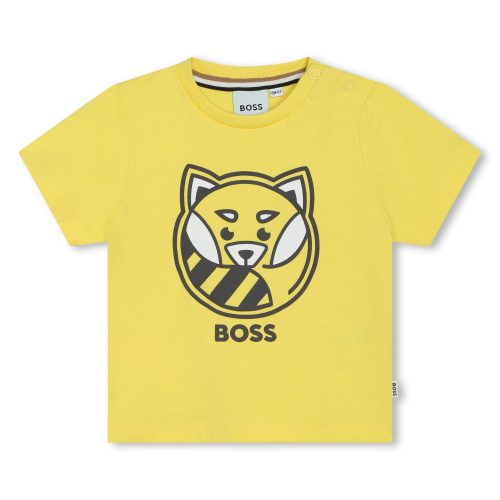 BOSS T-shirt manches courtes GARCON 12M Jaune