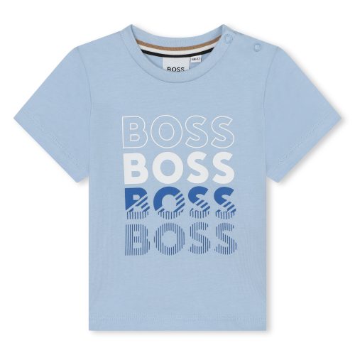 BOSS T-shirt manches courtes GARCON 18M Bleu