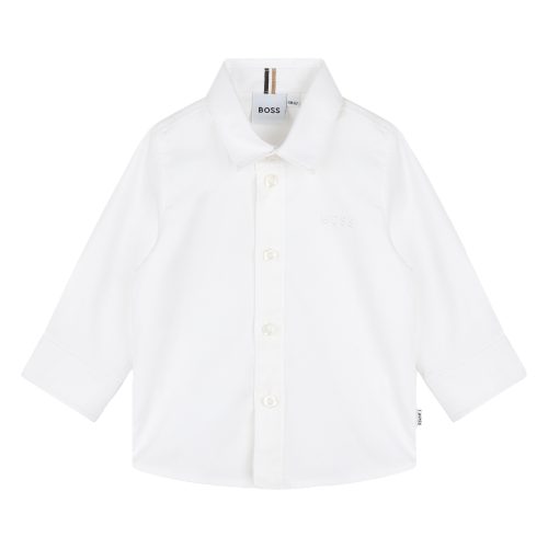 BOSS Chemise à manches longues GARCON 18M Blanc