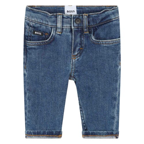BOSS Jean GARCON 18M Bleu