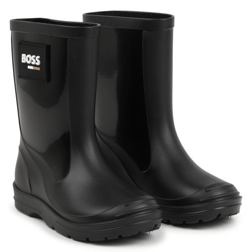 BOSS Bottes de pluie bitexturées GARCON 30 Noir