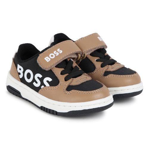 BOSS Baskets  lacées a bande auto-agrippante GARCON 30 Noir