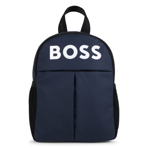 BOSS Sac à dos en textile enduit GARCON TAILLE UNIQUE Bleu