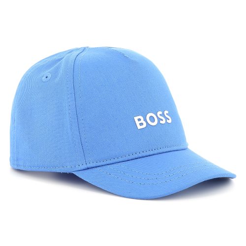 BOSS Casquette en coton à scratch GARCON 50 Bleu