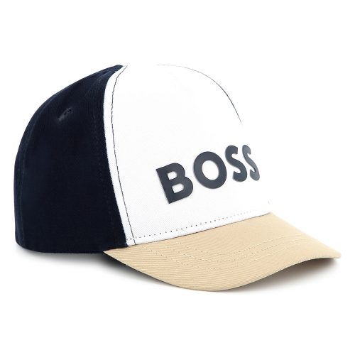 BOSS Casquette réglable en coton GARCON 50 Blanc