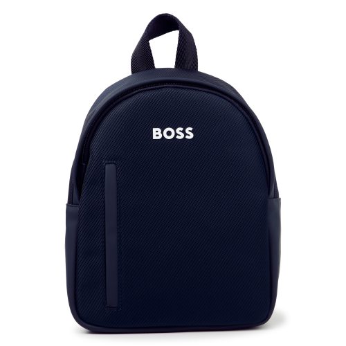 BOSS Petit sac à dos siglé GARCON TAILLE UNIQUE Bleu