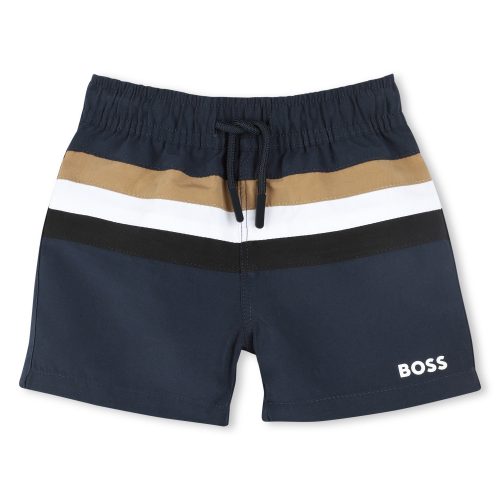 BOSS Short de bain rayé GARCON 18M Bleu